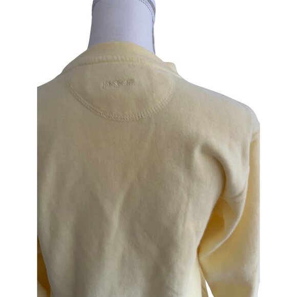 JANSPORT Perdue University Butter Yellow Crewneck Sweatshirt Size Small - Picture 8 of 8